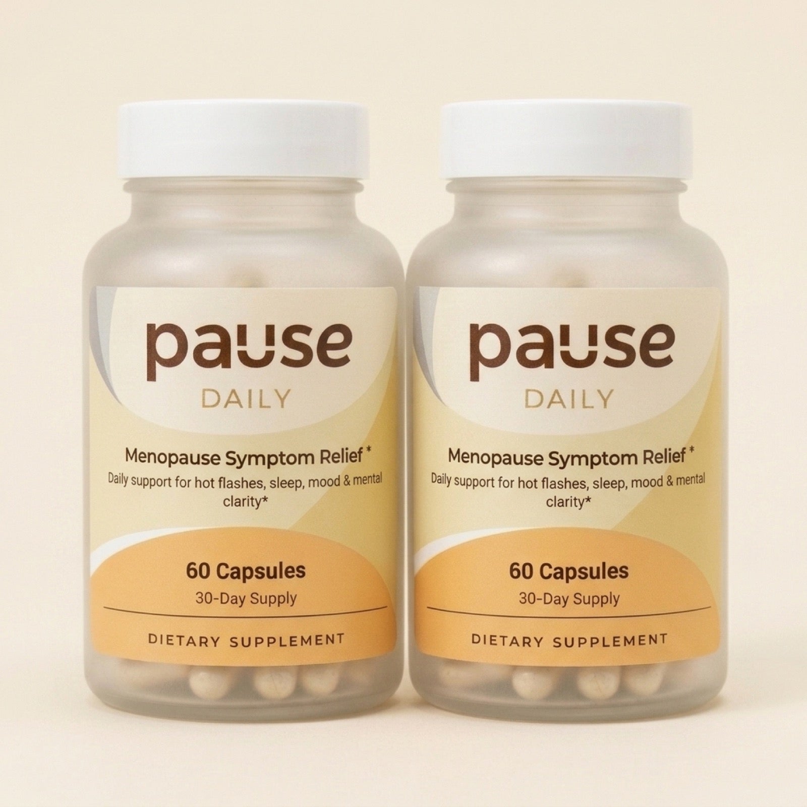 2 bottles of Pause Daily